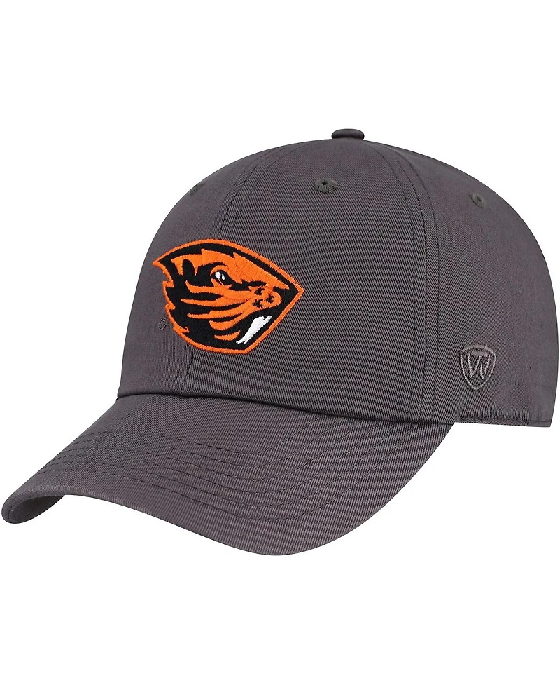 Top of the World Men's Heather Charcoal Oregon State Beavers Champ Adjustable Hat