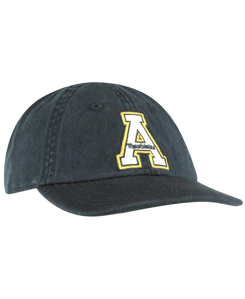Top of the World Infant Black Appalachian State Mountaineers Mini Me Flex Hat