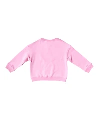 Bits & Bows Girls Lil Sis Cotton Crewneck Sweatshirt
