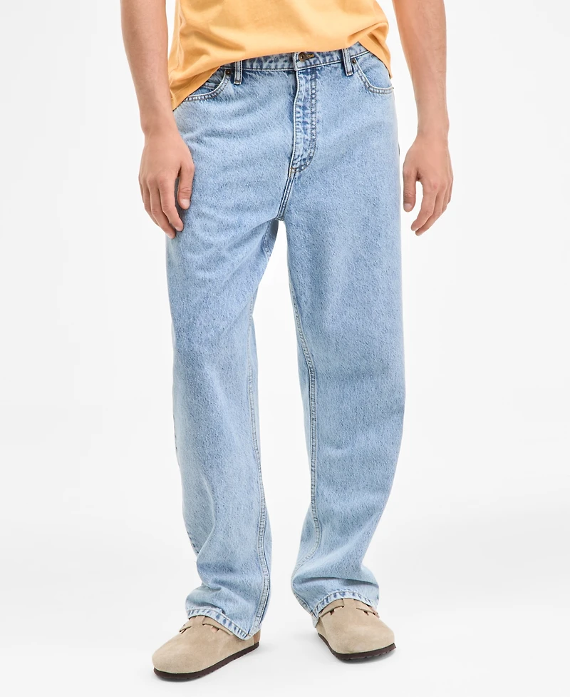 Sun + Stone Men's Mousse Baggy Jeans, Exclusively at Macy's