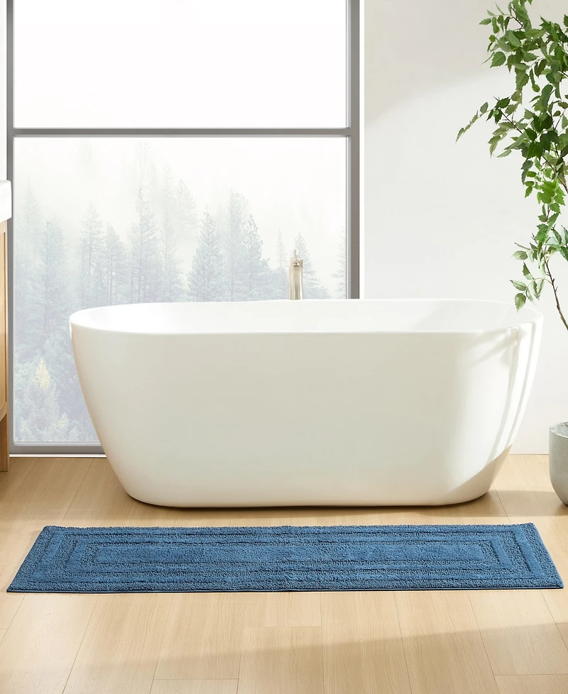 Eddie Bauer Logan Cotton Tufted Bath Runner Rug, 22" x 60"