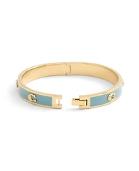 Coach Signature C Enamel Bangle Bracelet