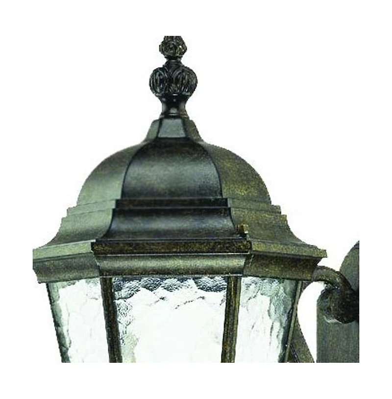 Two-Light Lantern Carousel Wall Light – Stylish Outdoor Wall Fixture