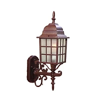 Window Pane Lantern Wall Sconce for Entryway Hallway or Patio