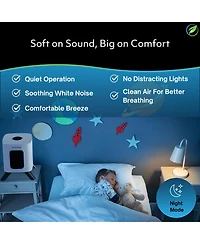 Air Oasis iAdaptAir 2.0 Small – 1,325 Sq Ft Coverage, 5-in-1 Purification, With 177 Cfm