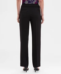 Kasper Petite Straight Full-Length Pants, Regular &