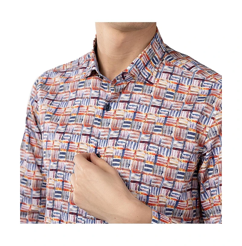 Luchiano Visconti Men's Multicolor shirt