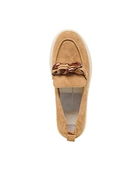 Dolce Vita Women's Ammy Chain Leather Platform Loafers