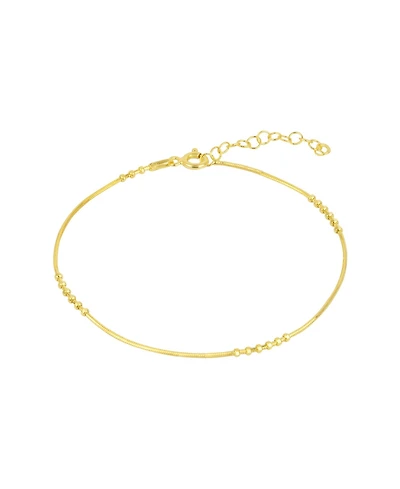 Spero London Six Beads Sterling Silver Bracelet