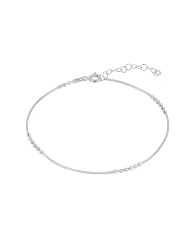 Spero London Six Beads Sterling Silver Bracelet