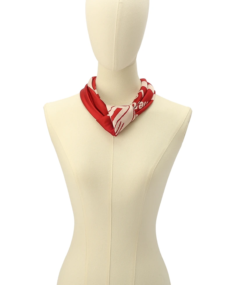 Coach Women's Valentine's Day Pegasus Print Silk Square Scarf