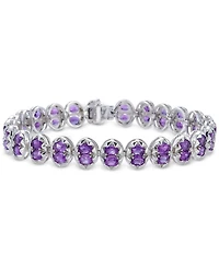 Amethyst Flex Bracelet (11-1/2 ct. t.w.) in Sterling Silver