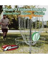 Wham-o Frisbee Freestyle 160g Flying Disc, for Outdoor Fun - 2 Pack