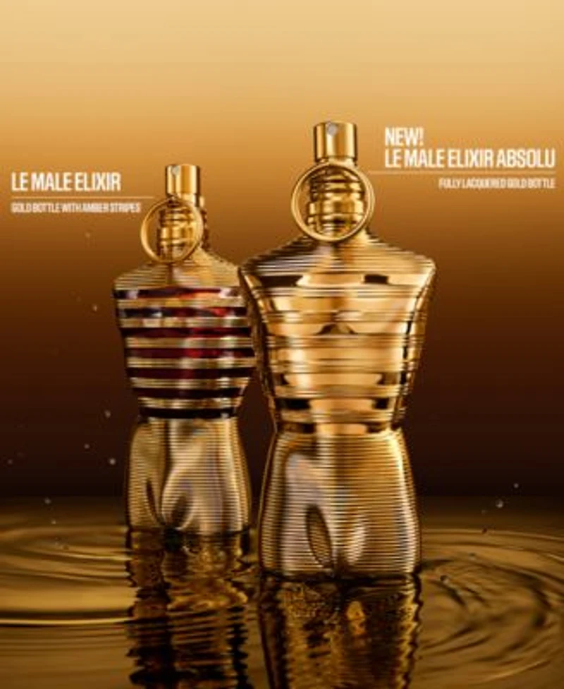 Jean Paul Gaultier Le Male Elixir Parfum Fragrance Collection