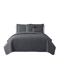 Nestl Ellipse Embossed 4-Pc. Quilt Set, Twin/Twin Xl