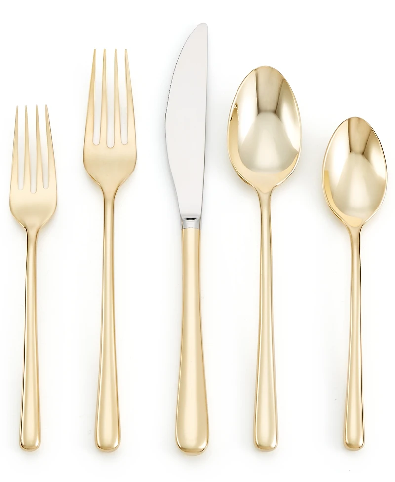Cambridge Silversmiths Samantha Gold Mirror 5-Piece, Place Setting
