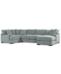Rhyder -Pc. Fabric Chaise Sectional