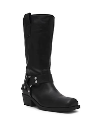 Dv Dolce Vita Women's Tanzy Tall Harness Moto Engineer Boots