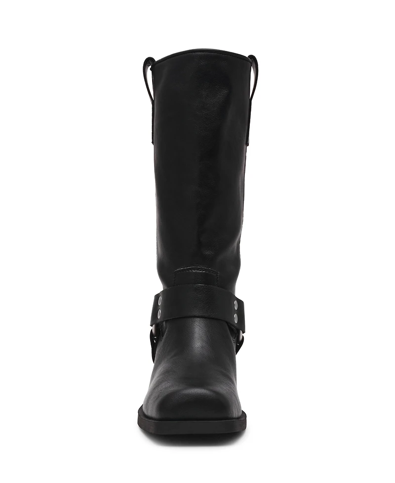 Dv Dolce Vita Women's Tanzy Tall Harness Moto Engineer Boots