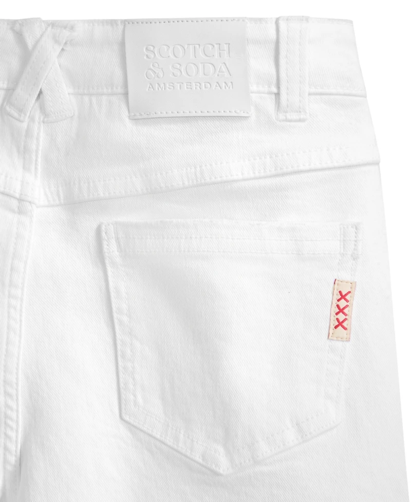 Scotch & Soda Big Girls Stretch Denim Shorts