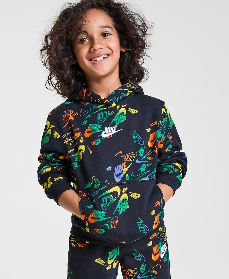 Nike Toddler & Little Boys Sportswear Printed Reveal Pullover Hoodie