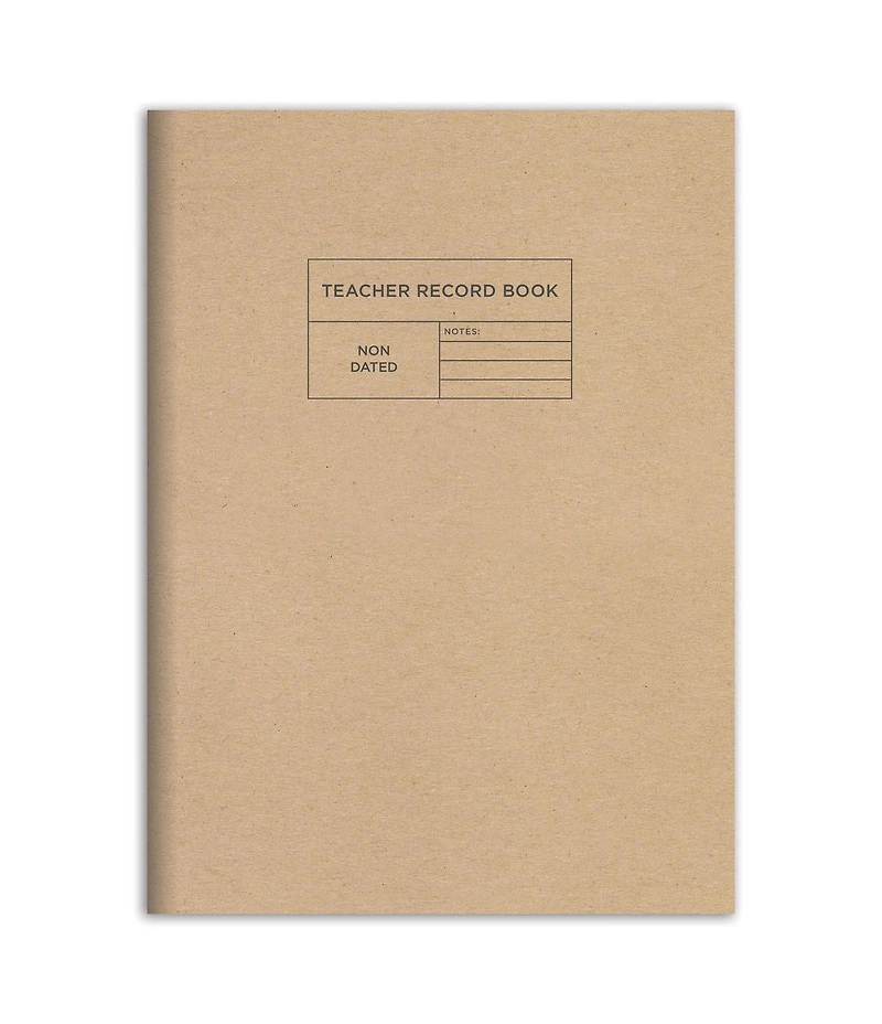 Professional Kraft 7.5"x10.25" Teacher Record Grade Book