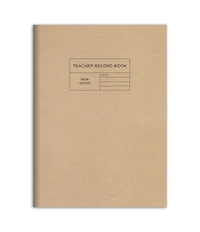 Professional Kraft 7.5"x10.25" Teacher Record Grade Book