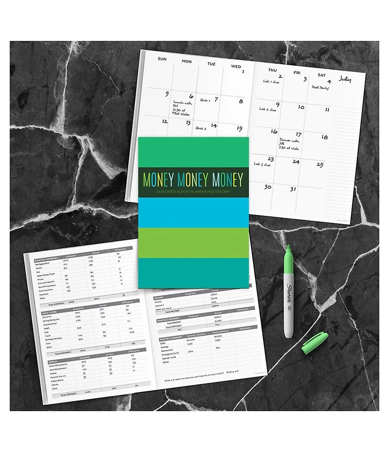 Big Money Striped Planner