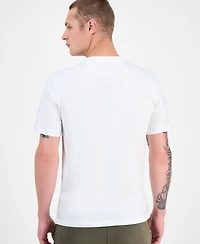 Hugo by Boss Men's Dobero Short Sleeve Crewneck Dog Fangs Graphic T-Shirt
