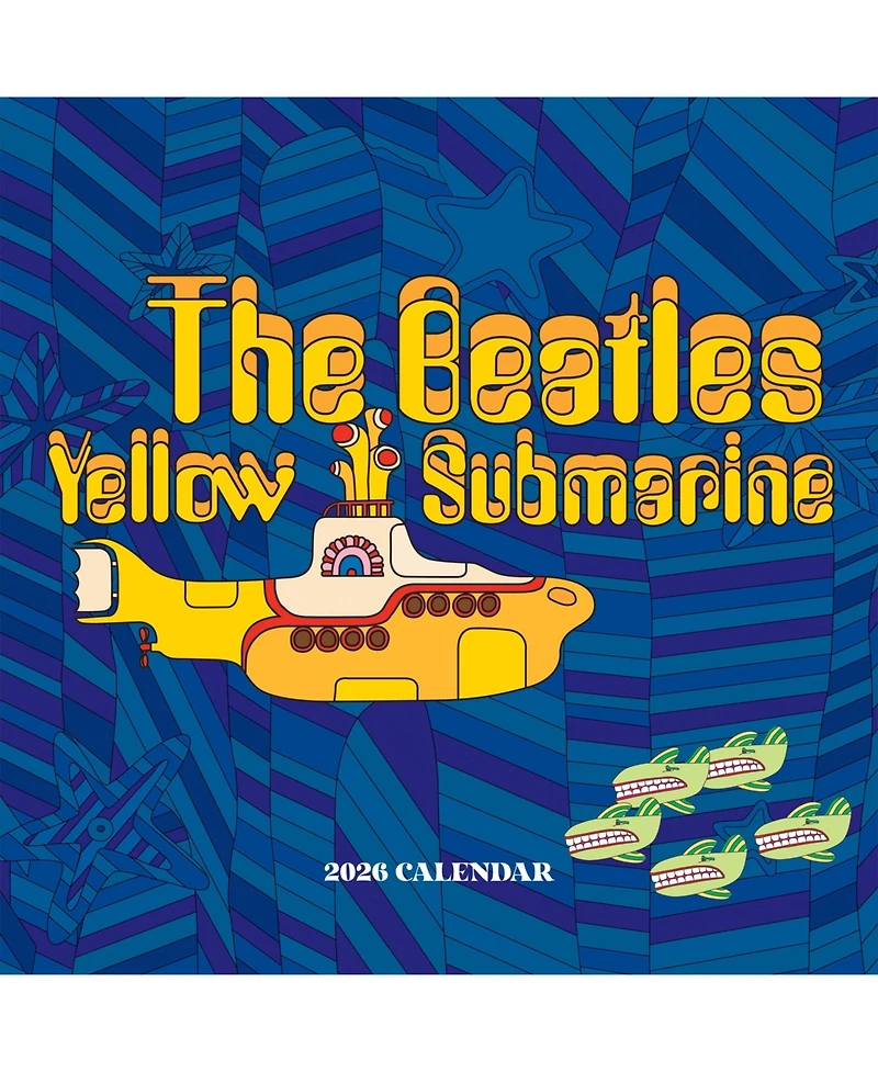 2026 The Beatles: Yellow Submarine Wall Calendar