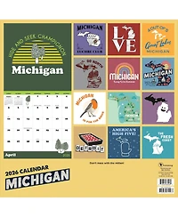 2026 Home: Michigan Wall Calendar