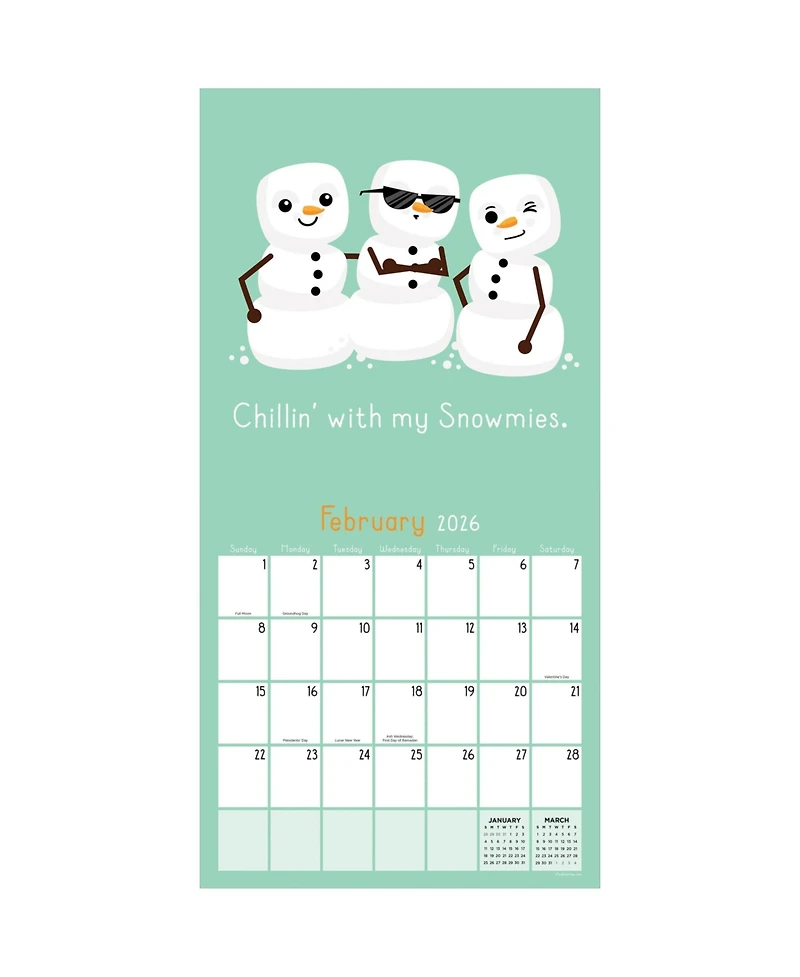 2026 Puns of Fun Wall Calendar