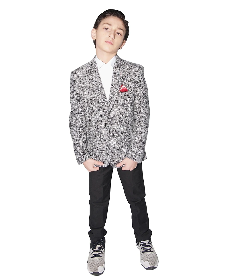 Elie Balleh Toddler Black Slim Fit Jacket