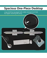 Electric Height Adjustable Standing Desk with Memory Controller