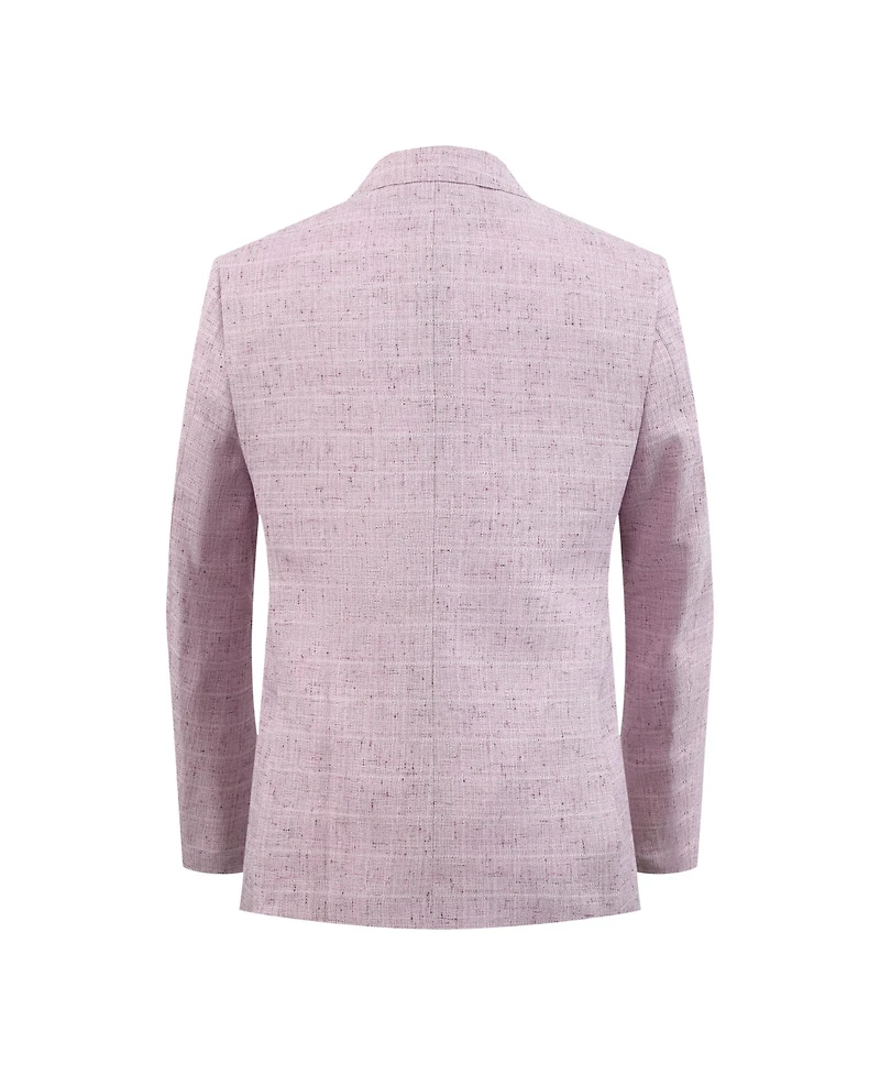 Elie Balleh Toddler Pink Slim Fit Melange Jacket