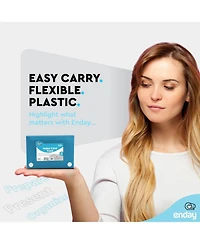 3" X 5" Index Card Case Holds 100 Cards Includes Business Card/Index Holder and 5 Tab Dividers Comes Assorted Color – (Pack of 4)