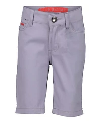 Elie Balleh Big Boys Grey Cotton Twill Short