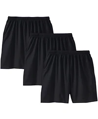 KingSize Big & Tall Lightweight Jersey Shorts 3-Pack