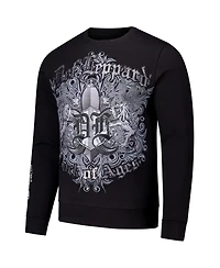 Freeze Max Men's Black Def Leppard Department of Rock Pullover Sweatshirt