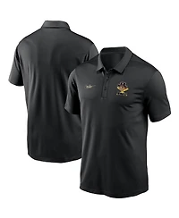 Nike Men's Black Pittsburgh Pirates Cooperstown Collection Logo Franchise Performance Polo Shirt