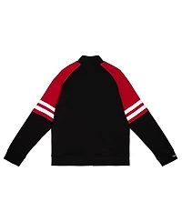 Mitchell & Ness Men's Black Chicago Bulls Mvp 2.0 Full-Zip Track Jacket