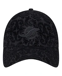 New Era Women's Black Miami Dolphins Flair 9TWENTY Adjustable Hat