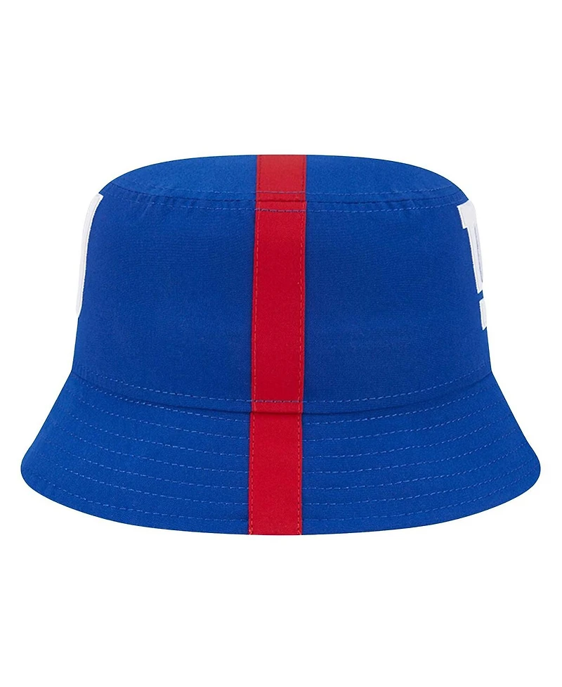 New Era Men's Royal New York Giants Helmet Bucket Hat