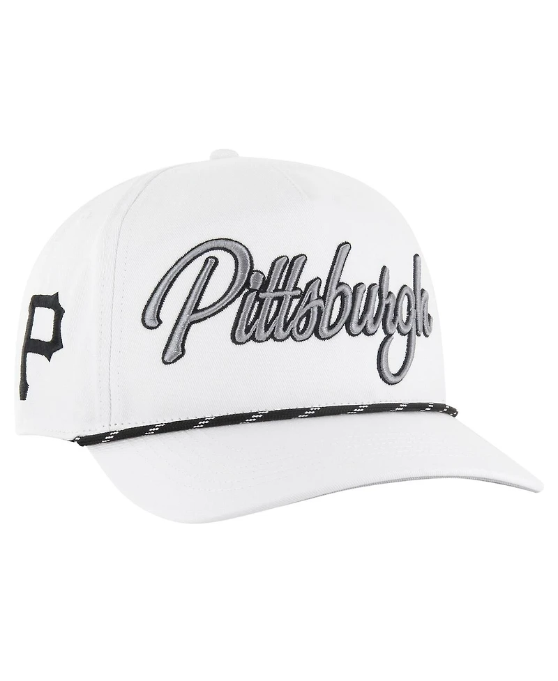 '47 Brand Women's White Pittsburgh Pirates Overhand Speckle Hitch Rope Adjustable Hat