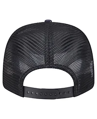 New Era Men's Navy/Black Los Angeles Rams Adventure Drinks Pattern 9SEVENTY Stretch Snap Hat