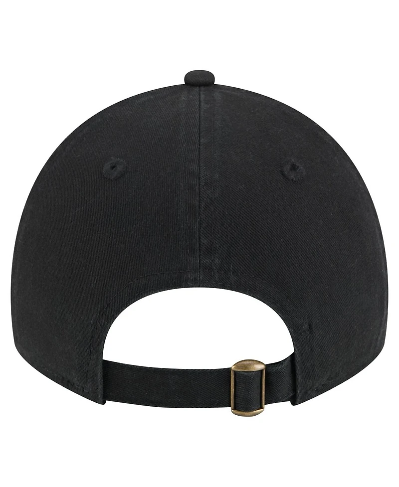 New Era Women's Black San Francisco Giants Preppy Team 9TWENTY Adjustable Hat