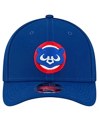 New Era Men's Royal Chicago Cubs Player Replica 9FORTY Adjustable Hat