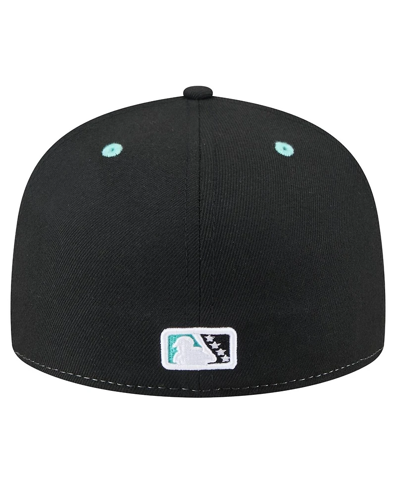 New Era Men's Light Blue/Black Hudson Valley Renegades Copa de la Diversion 59FIFTY Fitted Hat