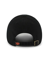 '47 Brand Men's Black Oklahoma State Cowboys Clean Up Adjustable Hat