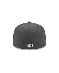 New Era Men's Gray Rancho Cucamonga Quakes Theme Nights 59FIFTY Fitted Hat